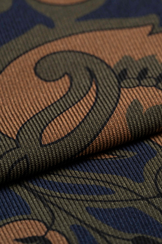 Cravatta stampata in twill di seta disegno floreale   - new