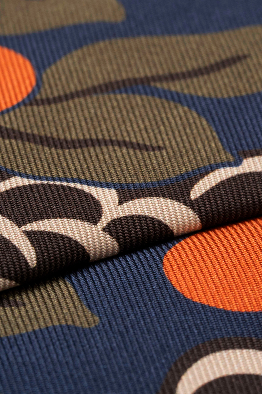 Cravatta stampata in twill di seta disegno floreale   - new