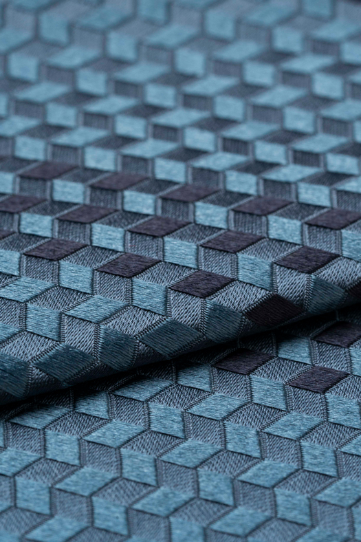Cravatta jacquard in seta disegno righe   - new