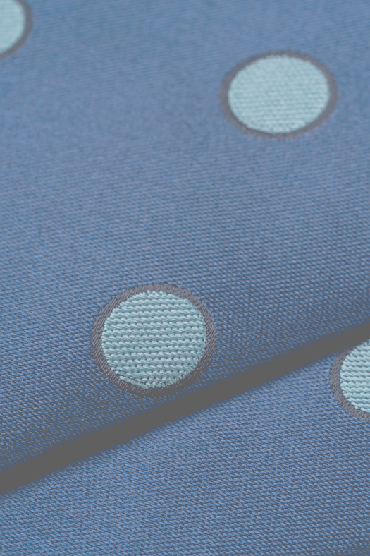 Silk jacquard tie with dots design  
