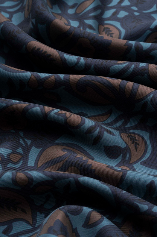 Foulard in seta disegno floreale   - new